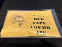 Irv Weiner's RED TAPE THUMB TIE, New and Unopened
